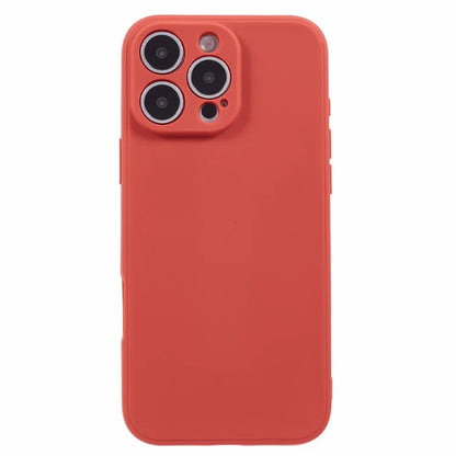 For iPhone 16 Pro Case Precise Cut-Outs Straight Edge TPU Shockproof Phone Cover