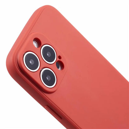 For iPhone 16 Pro Case Precise Cut-Outs Straight Edge TPU Shockproof Phone Cover