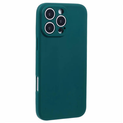 For iPhone 16 Pro Case Precise Cut-Outs Straight Edge TPU Shockproof Phone Cover