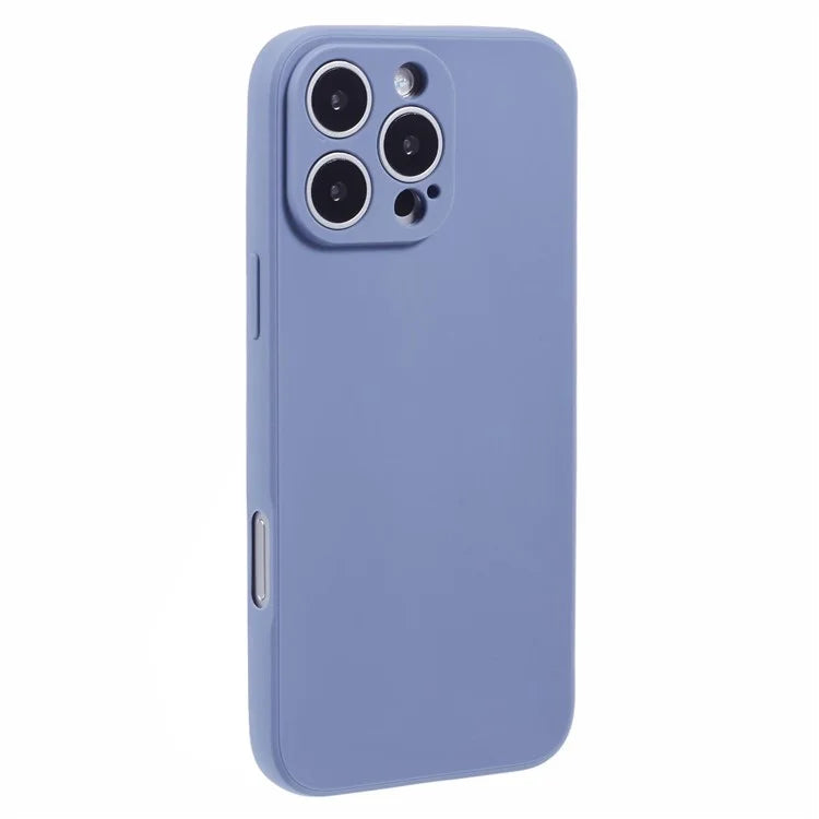 For iPhone 16 Pro Case Precise Cut-Outs Straight Edge TPU Shockproof Phone Cover