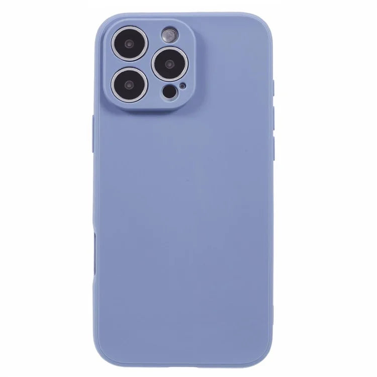 For iPhone 16 Pro Case Precise Cut-Outs Straight Edge TPU Shockproof Phone Cover