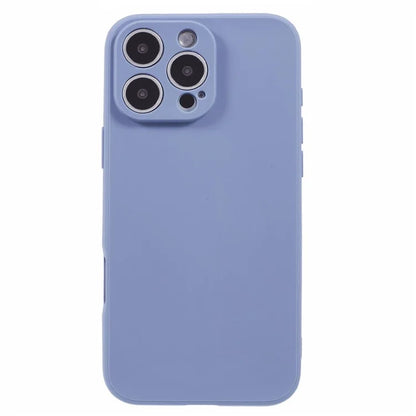 For iPhone 16 Pro Case Precise Cut-Outs Straight Edge TPU Shockproof Phone Cover