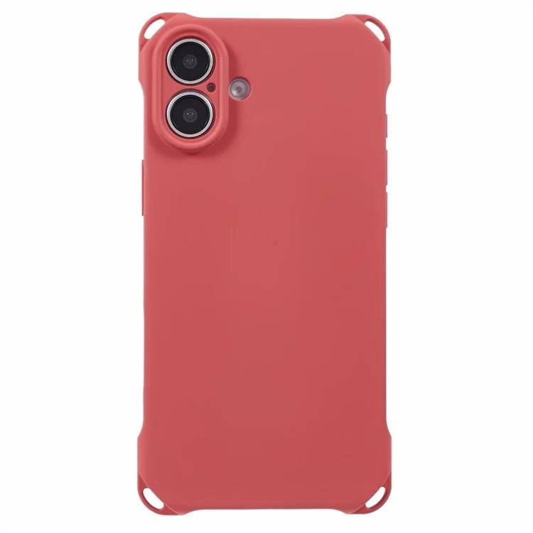For iPhone 16 Case Four Corners Fall Protection TPU Back Cover