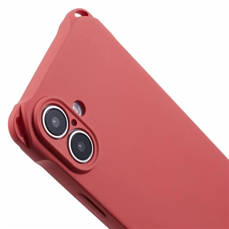 For iPhone 16 Case Four Corners Fall Protection TPU Back Cover