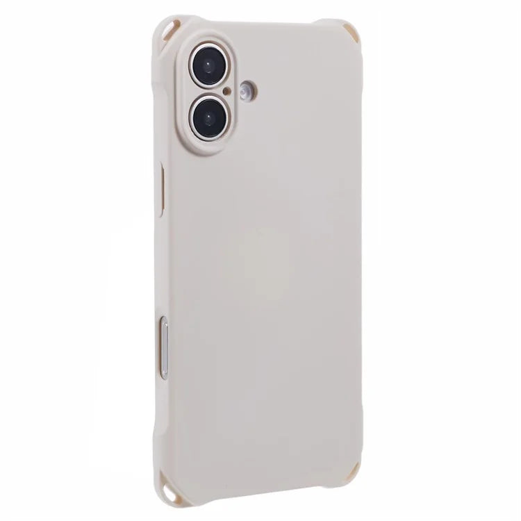 For iPhone 16 Case Four Corners Fall Protection TPU Back Cover