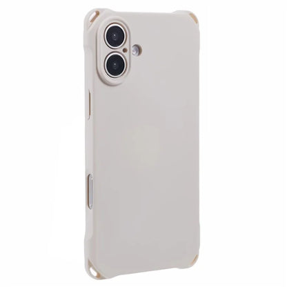 For iPhone 16 Case Four Corners Fall Protection TPU Back Cover