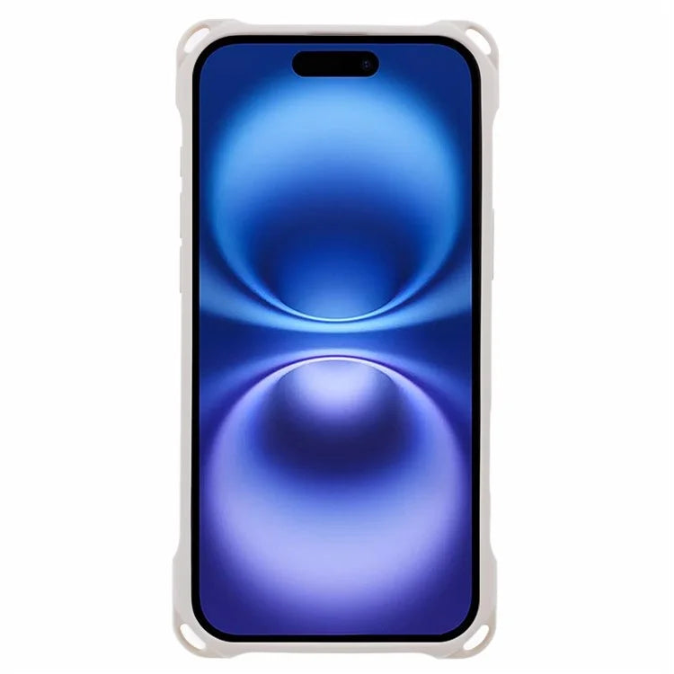 For iPhone 16 Case Four Corners Fall Protection TPU Back Cover