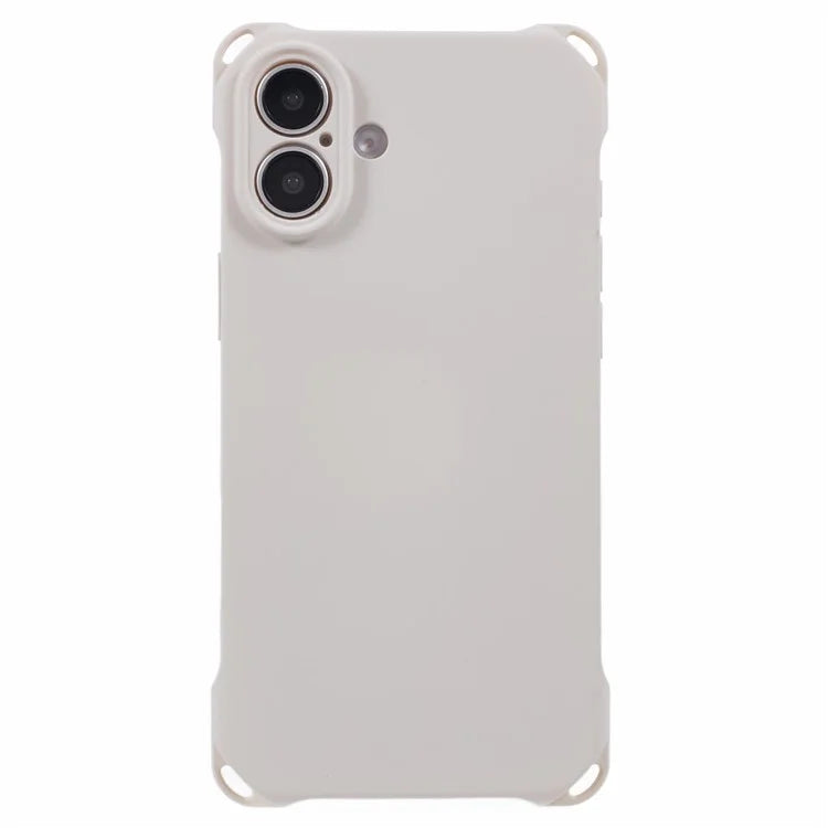For iPhone 16 Case Four Corners Fall Protection TPU Back Cover