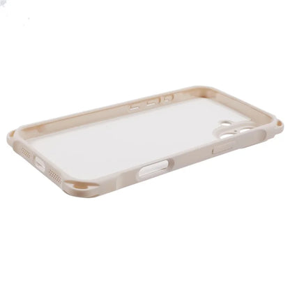 For iPhone 16 Case Four Corners Fall Protection TPU Back Cover