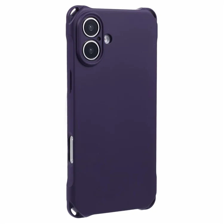 For iPhone 16 Case Four Corners Fall Protection TPU Back Cover