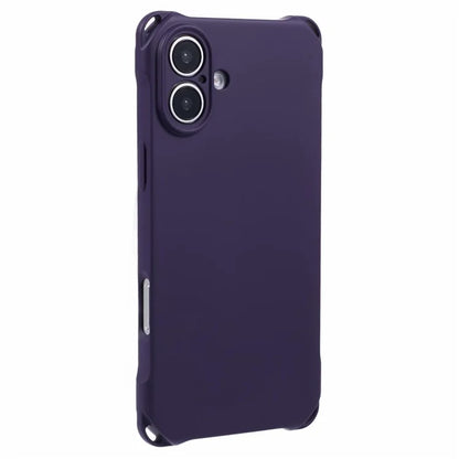 For iPhone 16 Case Four Corners Fall Protection TPU Back Cover