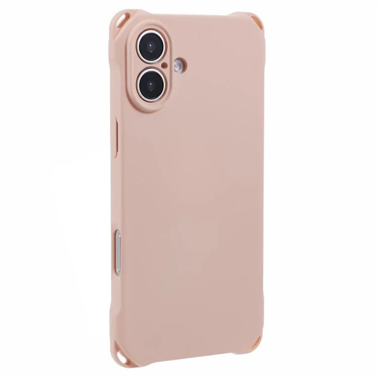 For iPhone 16 Case Four Corners Fall Protection TPU Back Cover
