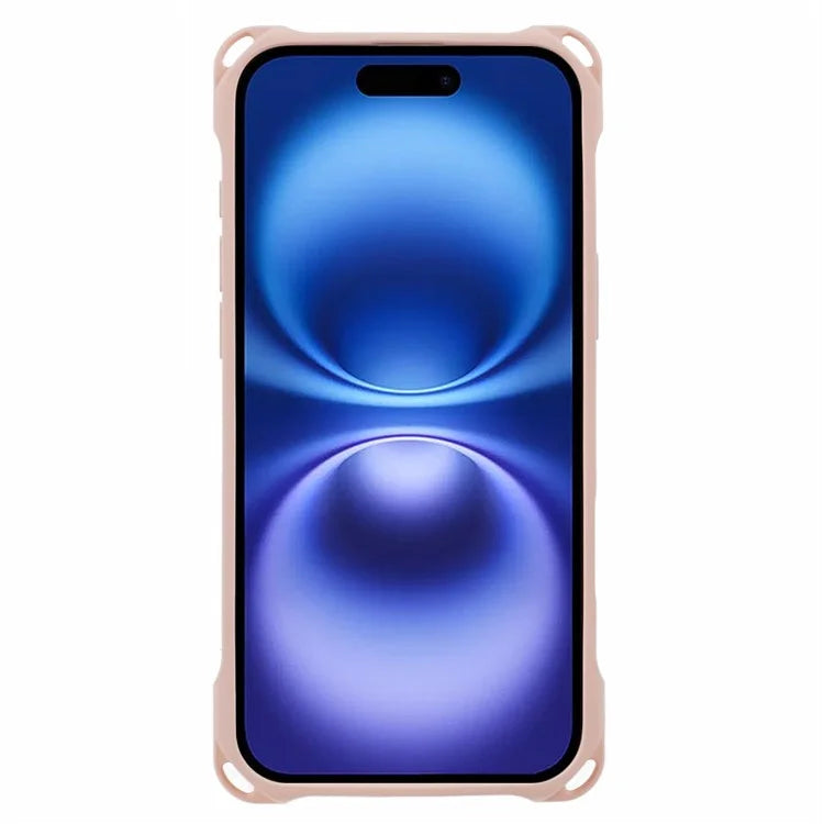 For iPhone 16 Case Four Corners Fall Protection TPU Back Cover