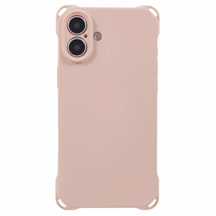 For iPhone 16 Case Four Corners Fall Protection TPU Back Cover