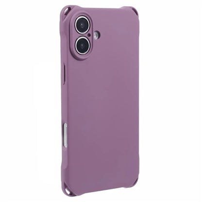 For iPhone 16 Case Four Corners Fall Protection TPU Back Cover