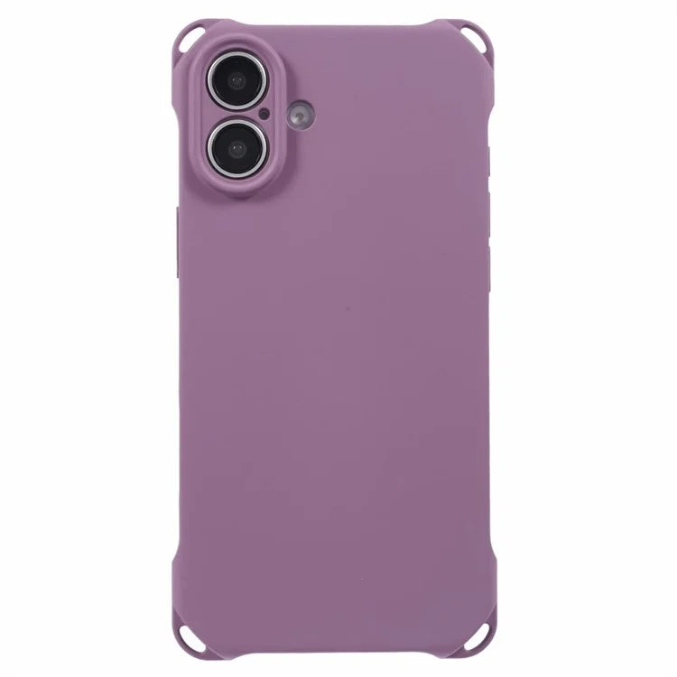 For iPhone 16 Case Four Corners Fall Protection TPU Back Cover