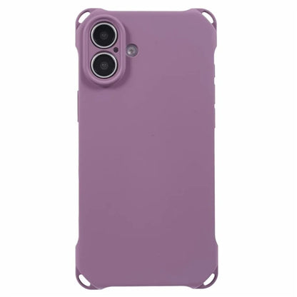 For iPhone 16 Case Four Corners Fall Protection TPU Back Cover