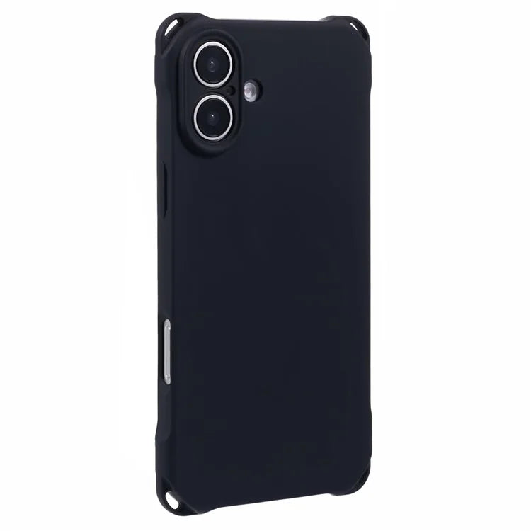 For iPhone 16 Case Four Corners Fall Protection TPU Back Cover