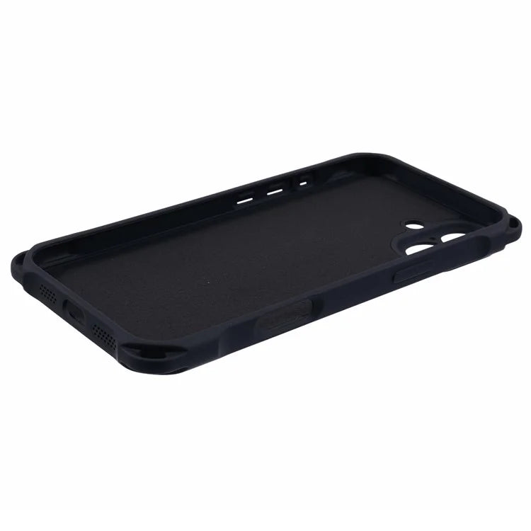 For iPhone 16 Case Four Corners Fall Protection TPU Back Cover