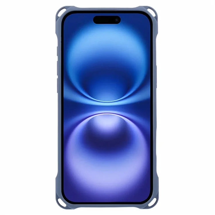 For iPhone 16 Case Four Corners Fall Protection TPU Back Cover