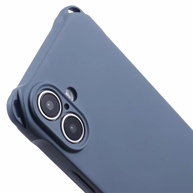 For iPhone 16 Case Four Corners Fall Protection TPU Back Cover