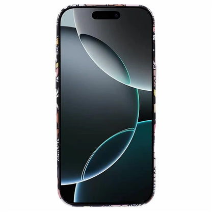 ARU For iPhone 16 Pro Case Cartoon Pattern PC+TPU Noctilucent Phone Cover