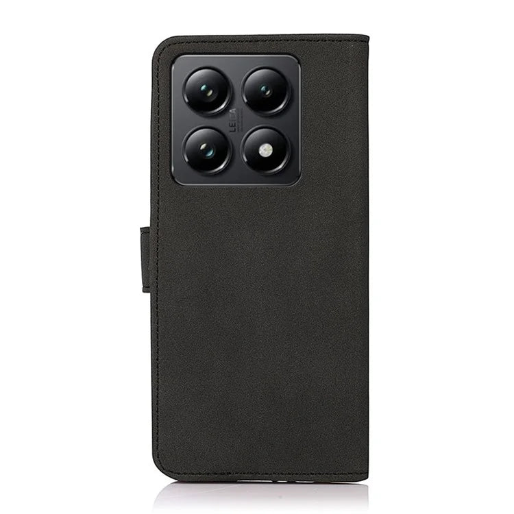 KHAZNEH For Xiaomi 14T Pro Stand Case PU Leather Wallet Phone Cover