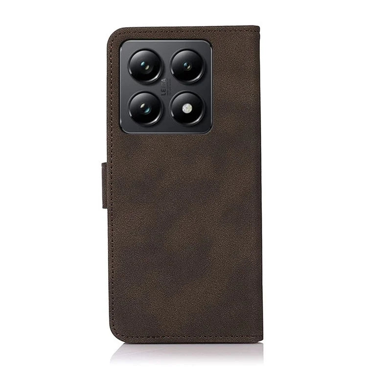 KHAZNEH For Xiaomi 14T Pro Stand Case PU Leather Wallet Phone Cover