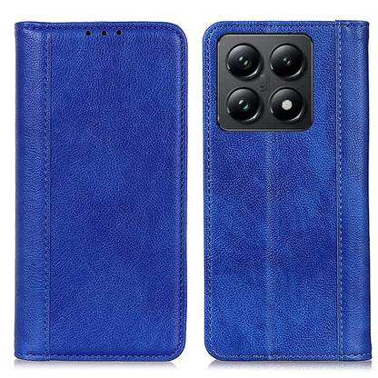 For Xiaomi 14T Pro Stand Case Split Leather Litchi Texture Wallet Phone Cover