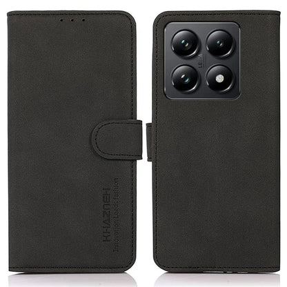 KHAZNEH For Xiaomi 14T Stand Case PU Leather Wallet Phone Cover