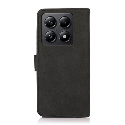 KHAZNEH For Xiaomi 14T Stand Case PU Leather Wallet Phone Cover