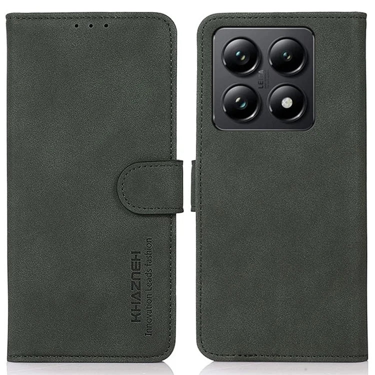 KHAZNEH For Xiaomi 14T Stand Case PU Leather Wallet Phone Cover