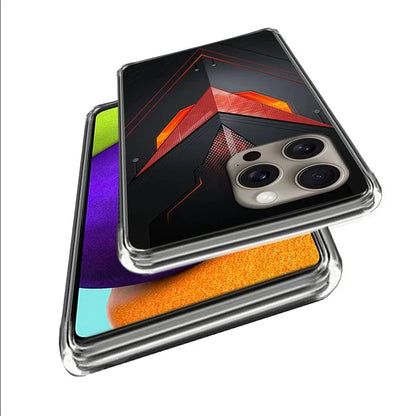 For iPhone 16 Pro Max Case Shock-Absorbent TPU Pattern Printed Phone Cover