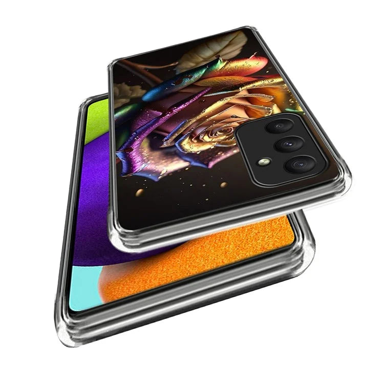 For Samsung Galaxy A35 5G Case Shock-Absorbent TPU Pattern Printed Phone Cover