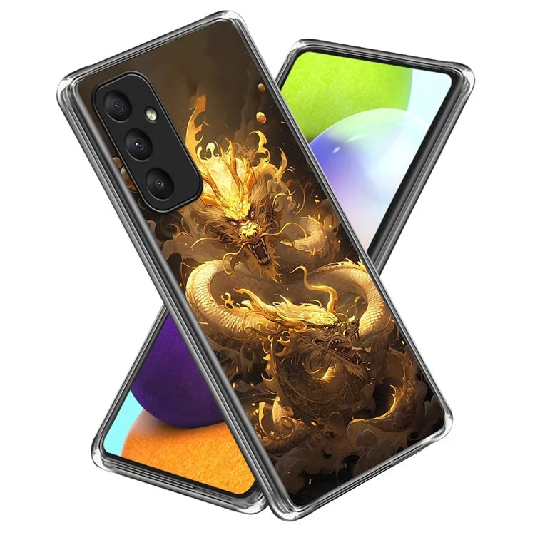 For Samsung Galaxy A35 5G Case Shock-Absorbent TPU Pattern Printed Phone Cover