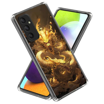 For Samsung Galaxy A35 5G Case Shock-Absorbent TPU Pattern Printed Phone Cover