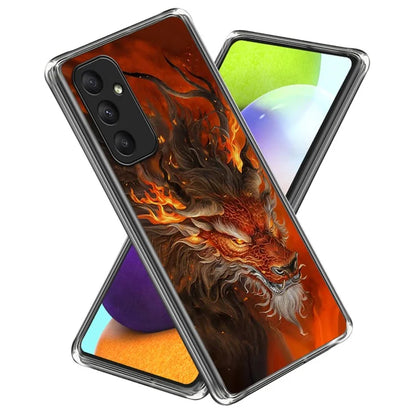For Samsung Galaxy A35 5G Case Shock-Absorbent TPU Pattern Printed Phone Cover
