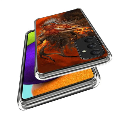 For Samsung Galaxy A35 5G Case Shock-Absorbent TPU Pattern Printed Phone Cover