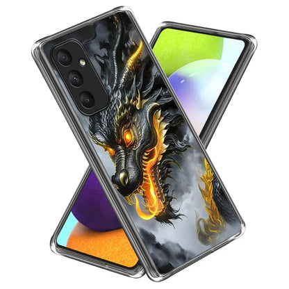 For Samsung Galaxy A35 5G Case Shock-Absorbent TPU Pattern Printed Phone Cover