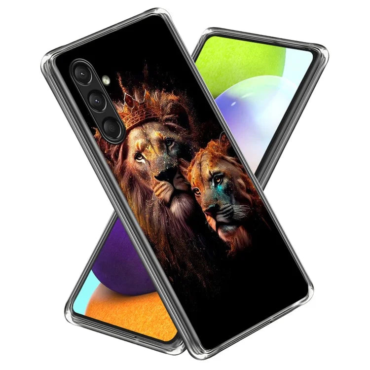 For Samsung Galaxy A16 5G Case Shock-Absorbent TPU Pattern Printed Phone Cover