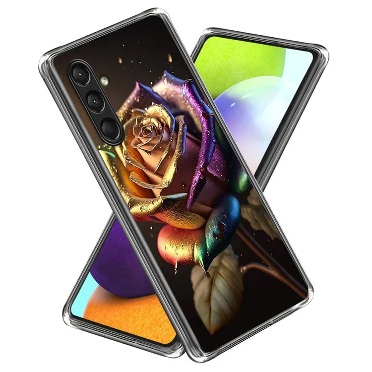 For Samsung Galaxy A16 5G Case Shock-Absorbent TPU Pattern Printed Phone Cover