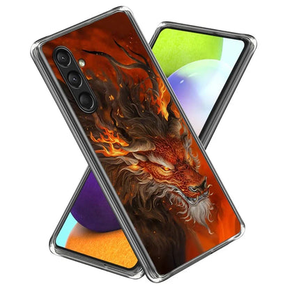 For Samsung Galaxy A16 5G Case Shock-Absorbent TPU Pattern Printed Phone Cover
