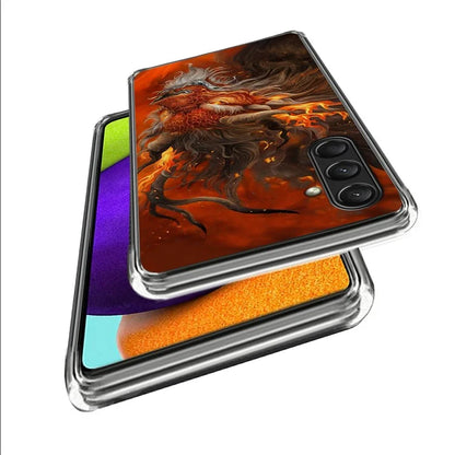For Samsung Galaxy A16 5G Case Shock-Absorbent TPU Pattern Printed Phone Cover