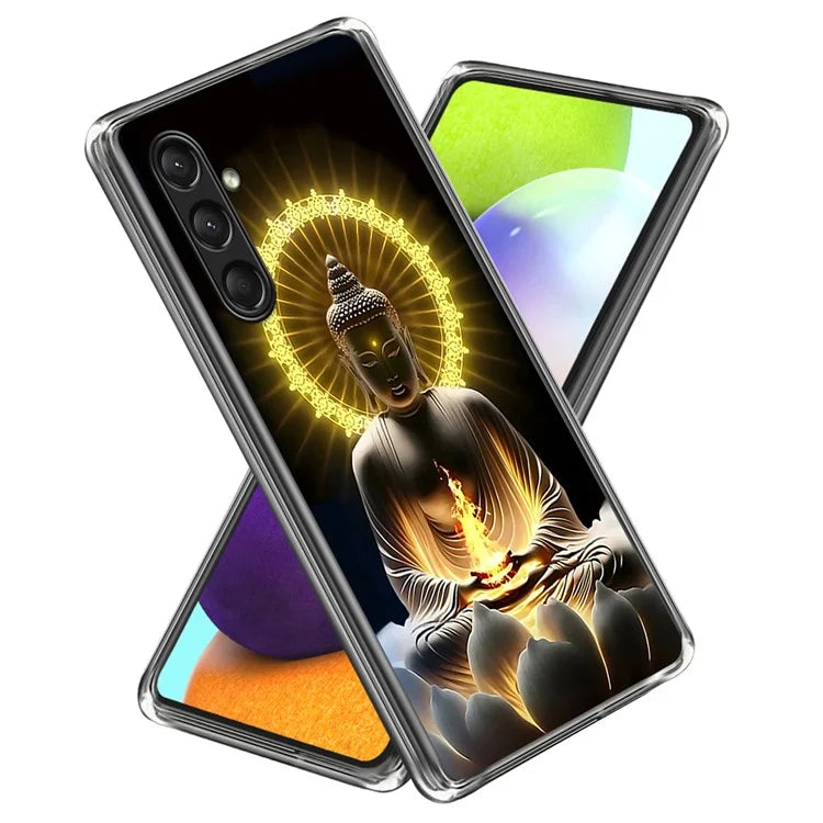 For Samsung Galaxy A16 5G Case Shock-Absorbent TPU Pattern Printed Phone Cover