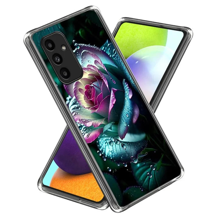 For Samsung Galaxy A15 4G / 5G Case Shock-Absorbent TPU Pattern Printed Phone Cover