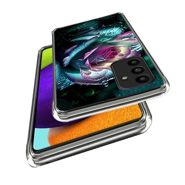 For Samsung Galaxy A15 4G / 5G Case Shock-Absorbent TPU Pattern Printed Phone Cover
