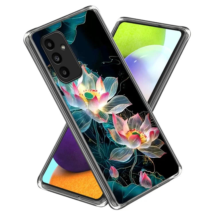 For Samsung Galaxy A15 4G / 5G Case Shock-Absorbent TPU Pattern Printed Phone Cover