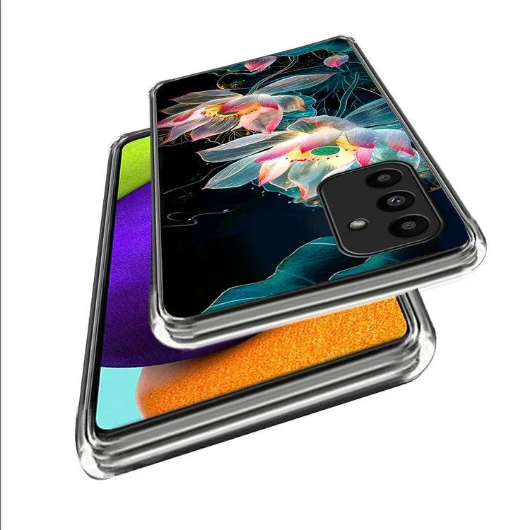 For Samsung Galaxy A15 4G / 5G Case Shock-Absorbent TPU Pattern Printed Phone Cover