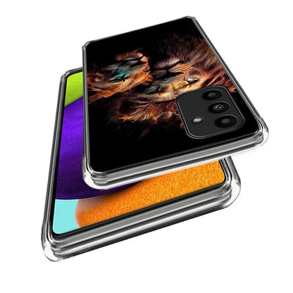 For Samsung Galaxy A15 4G / 5G Case Shock-Absorbent TPU Pattern Printed Phone Cover