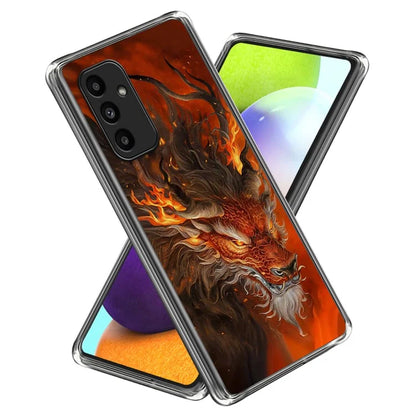For Samsung Galaxy A15 4G / 5G Case Shock-Absorbent TPU Pattern Printed Phone Cover